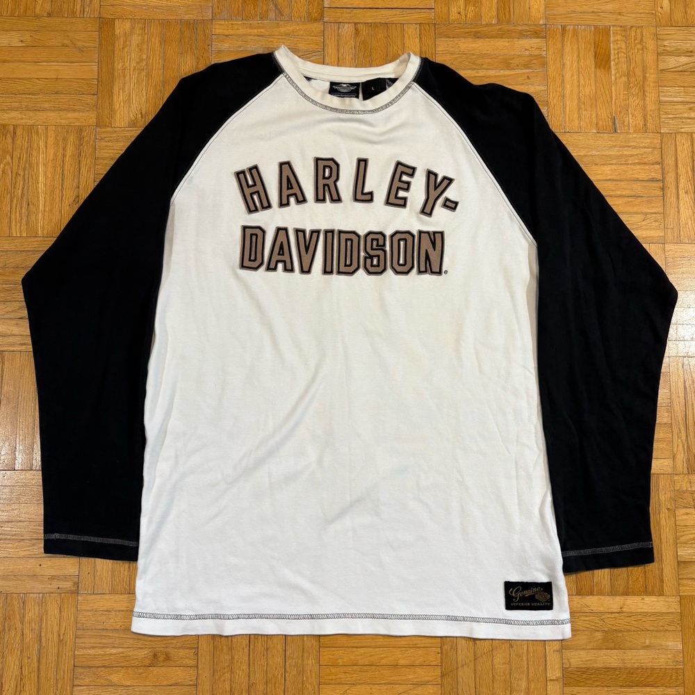 Harley Davidson Color Block Lightweight Sweater
